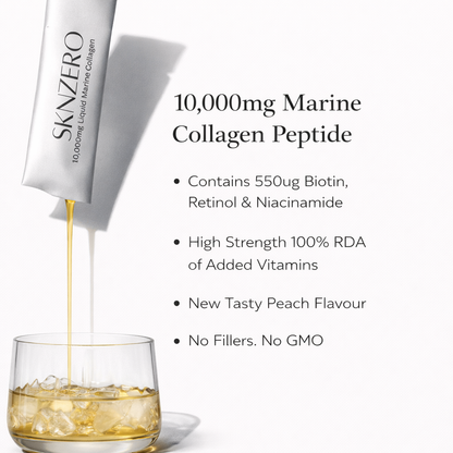 SKNZERO Premium Liquid Marine Collagen 10,000mg
